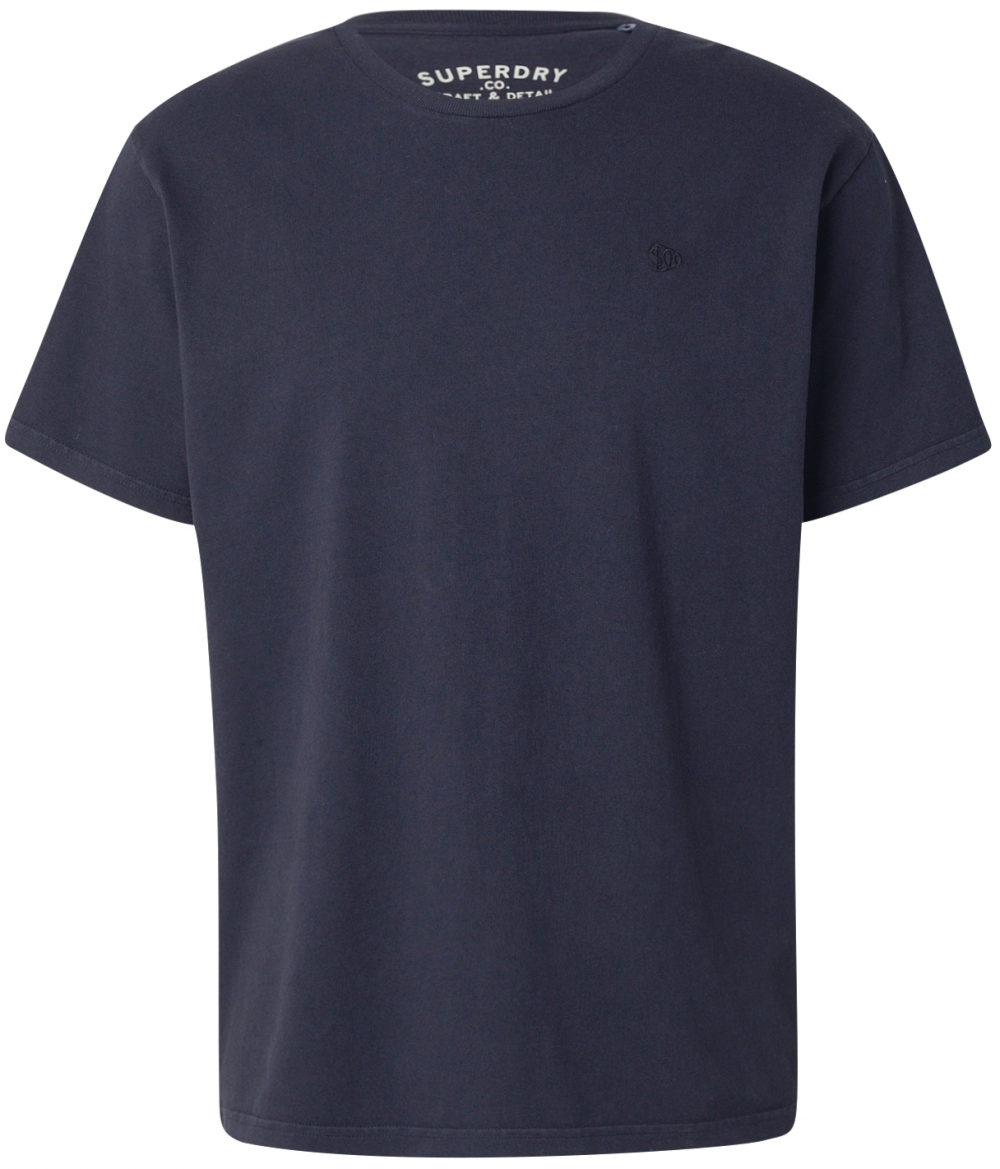 Superdry Tričko 'ESSENTIALS'  námornícka modrá