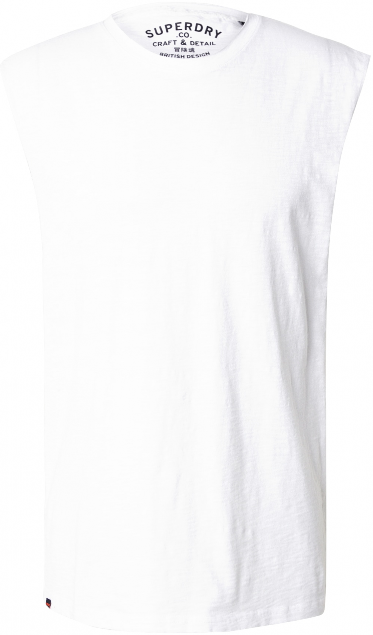 Superdry Tričko  biela