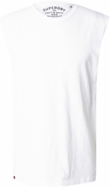 Superdry Tričko  biela