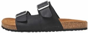 JACK & JONES Šľapky  čierna