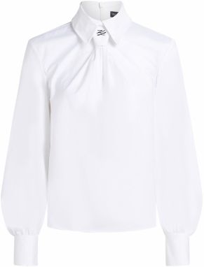 Karl Lagerfeld Blúzka  čierna / biela