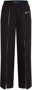 KARL LAGERFELD JEANS Nohavice  čierna / biela