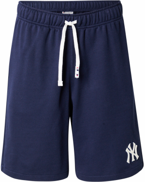 Champion Authentic Athletic Apparel Nohavice  tmavomodrá / biela