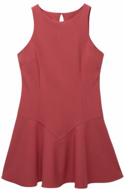 Pull&Bear Šaty  brusnicová