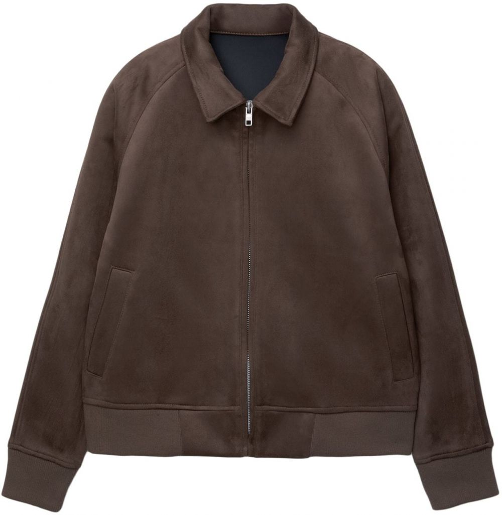 Pull&Bear Prechodná bunda  hnedá