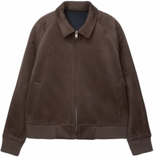 Pull&Bear Prechodná bunda  hnedá
