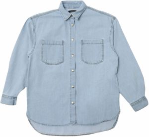Trendyol Prechodná bunda  modrá denim