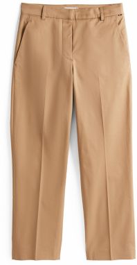 TOMMY HILFIGER Nohavice s pukmi  kaki