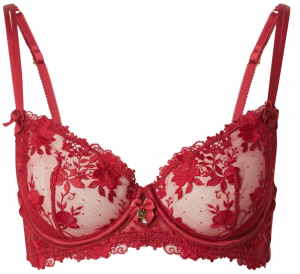 Boux Avenue Podprsenka 'ROMANZA'  karmínovo červená