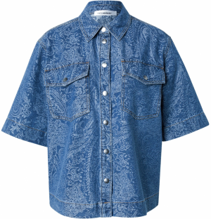 co'couture Blúzka 'Dean'  modrá denim