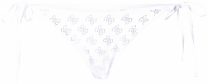 GUESS Bikinové nohavičky  biela