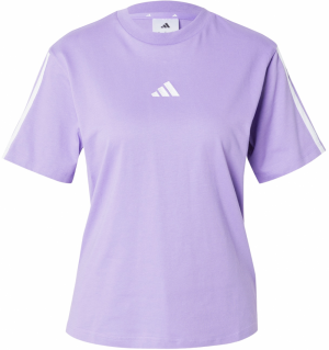 ADIDAS SPORTSWEAR Funkčné tričko  fialová / biela