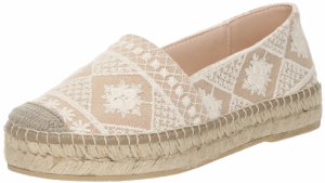 MACARENA Espadrilky  sivobéžová / biela
