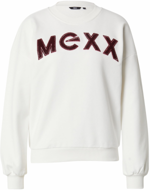 MEXX Mikina  karmínovo červená / šedobiela