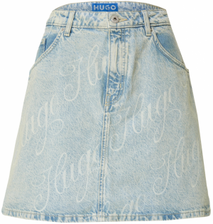 HUGO Sukňa 'Gami_2_B'  modrá denim