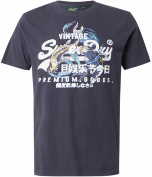 Superdry Tričko 'Tokyo'  svetlobéžová / antracitová / mätová / biela