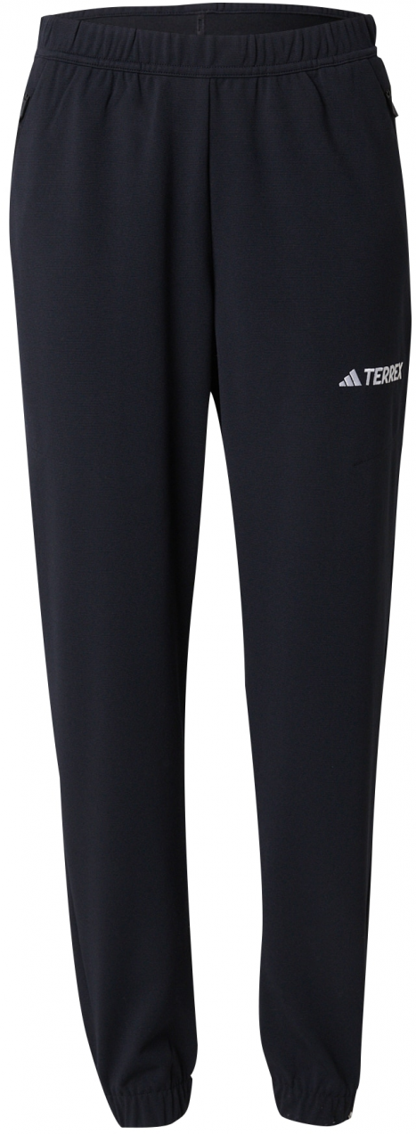 ADIDAS TERREX Športové nohavice 'MT'  čierna / biela
