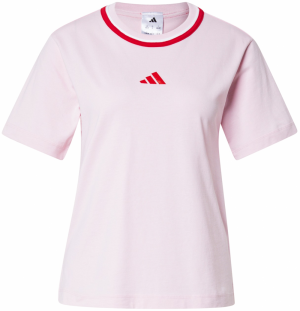 ADIDAS SPORTSWEAR Funkčné tričko  ružová / červená / biela