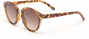 LE SPECS Slnečné okuliare 'INFLUX'  koňaková / hnedá melírovaná / zlatá