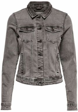 ONLY Prechodná bunda 'ONLTia'  sivý denim