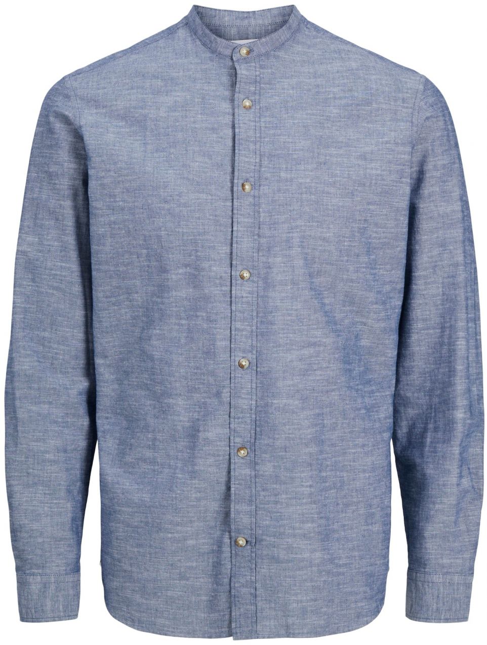 JACK & JONES Košeľa 'JJESummer Band'  modrá melírovaná