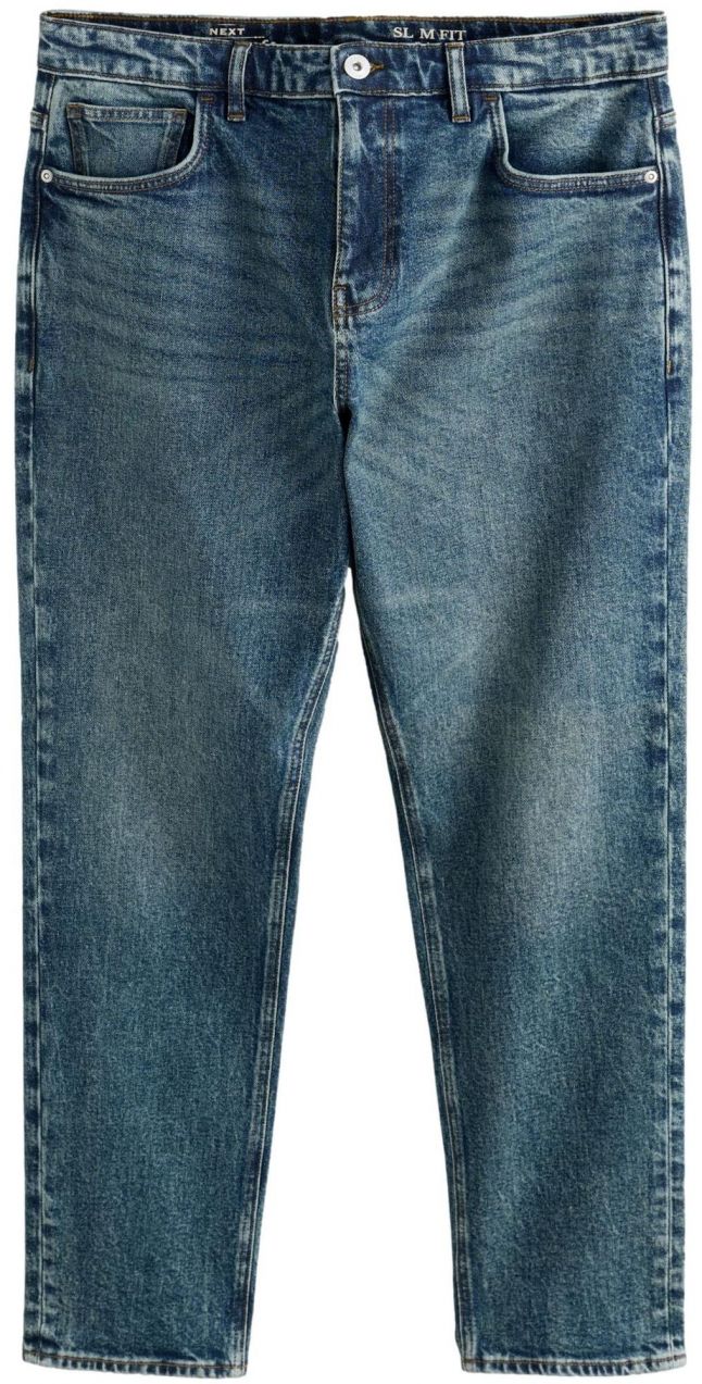 Next Džínsy  modrá denim