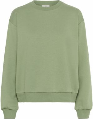 Kaffe Mikina 'Hazel'  kiwi / biela