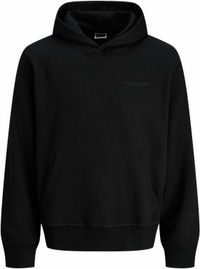 JACK & JONES Mikina 'JCOINTERLUDE'  sivá / čierna
