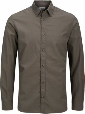 JACK & JONES Košeľa 'JJESummer'  mokka