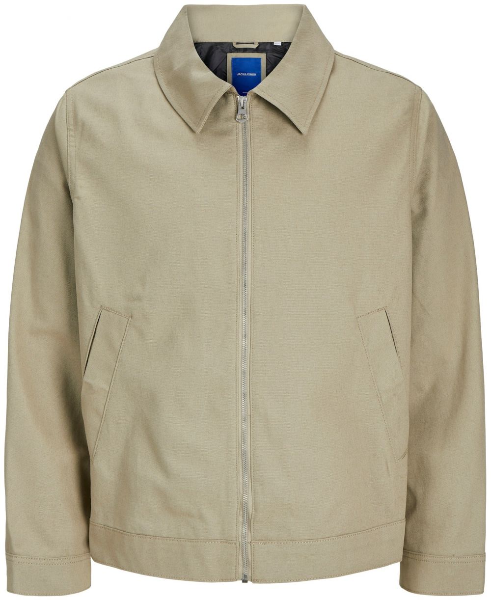 JACK & JONES Prechodná bunda 'JORBoston'  tmavošedá