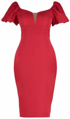 Trendyol Curve Šaty  červená