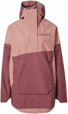 ADIDAS TERREX Outdoorová bunda 'Xploric'  staroružová / tmavoružová