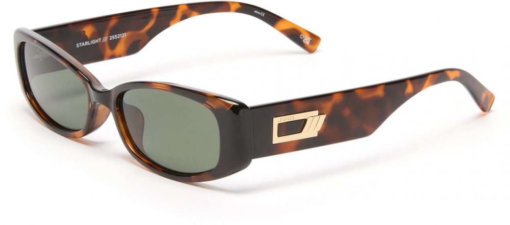 LE SPECS Slnečné okuliare 'STARLIGHT'  hnedá / čierna