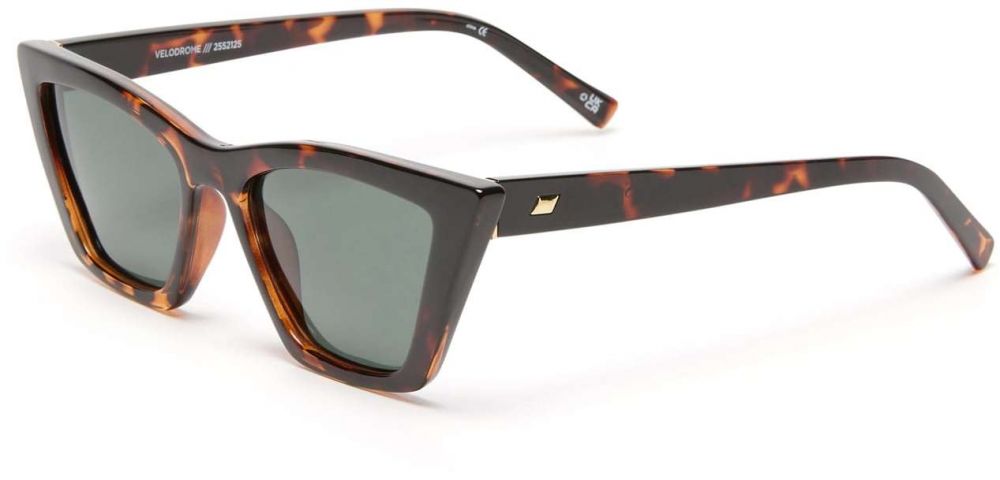 LE SPECS Slnečné okuliare 'VELODROME'  hnedá melírovaná