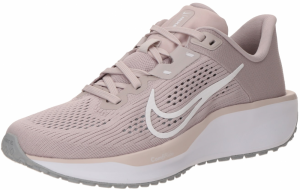 NIKE Bežecká obuv 'Quest 6'  svetlosivá / orgovánová