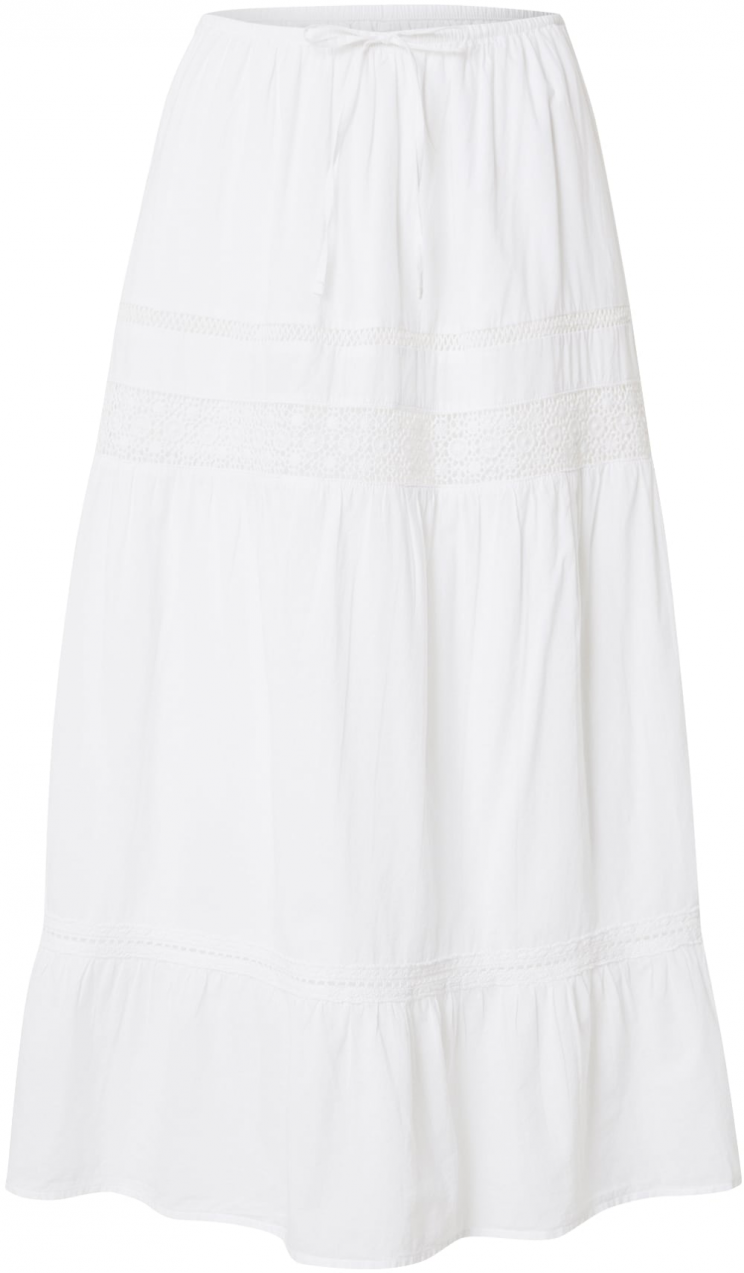 HOLLISTER Sukňa  biela