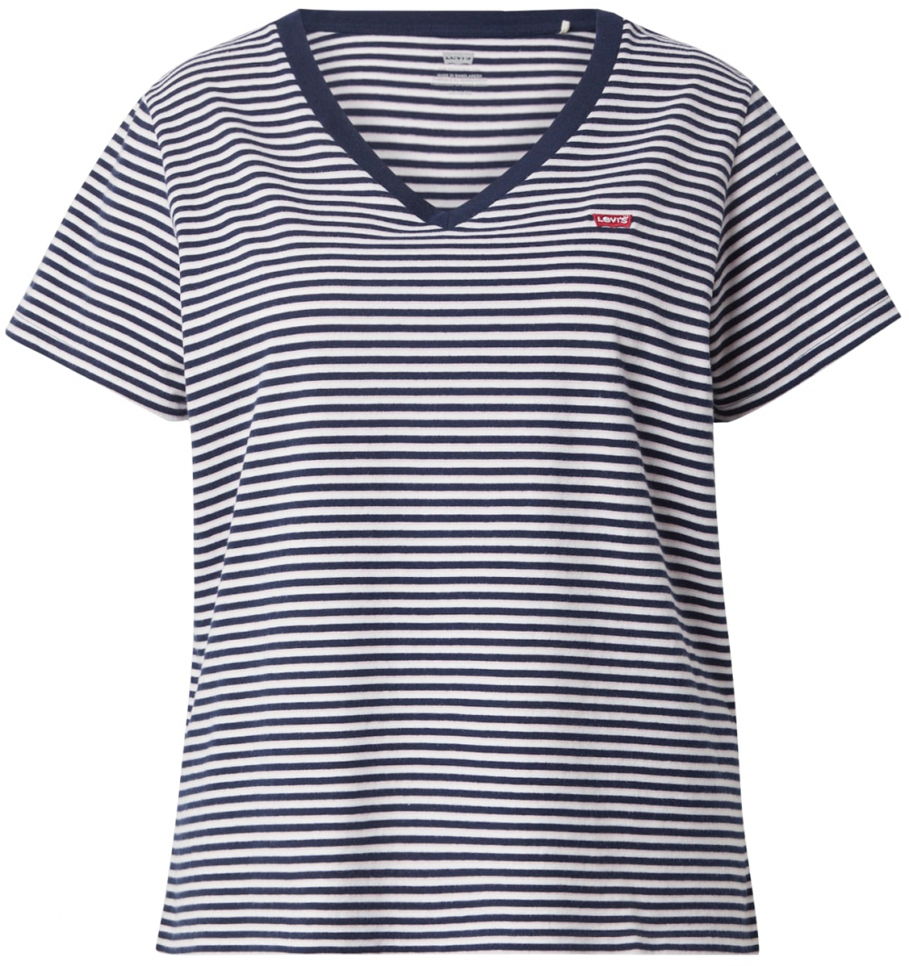 Levi's® Plus Tričko  námornícka modrá / biela