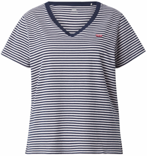 Levi's® Plus Tričko  námornícka modrá / biela