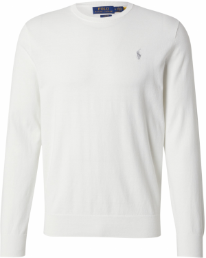 Polo Ralph Lauren Sveter  striebornosivá / biela