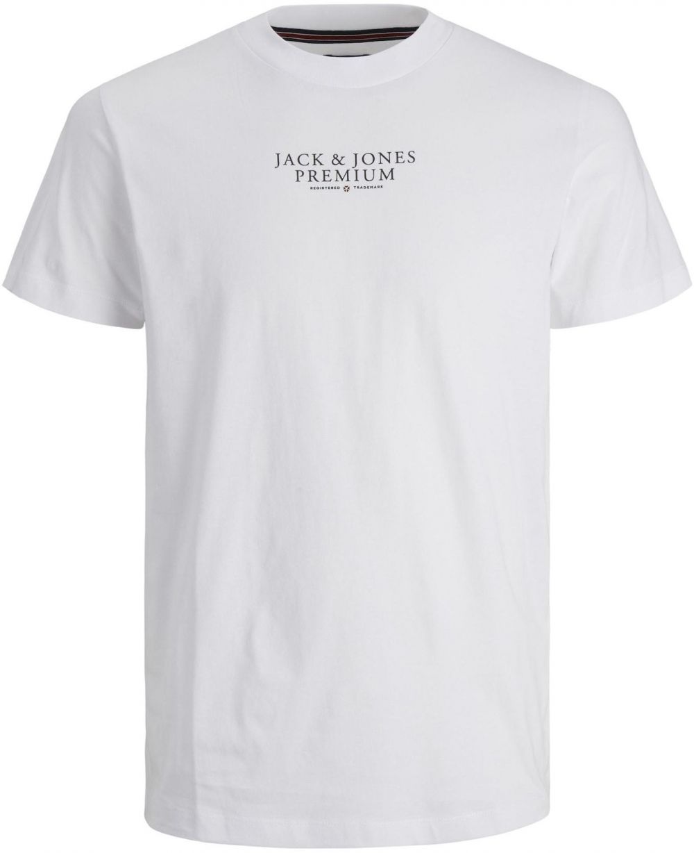 Jack & Jones Premium Tričko 'JPRBLUArchie'  čierna / biela