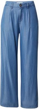 JDY Plisované nohavice 'JDYJasper'  modrá denim