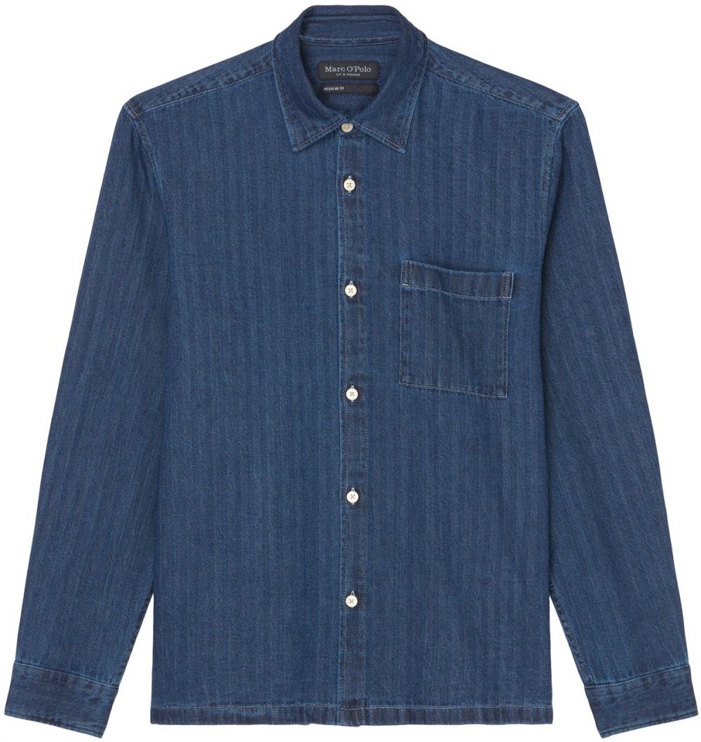 Marc O'Polo Košeľa  modrá denim