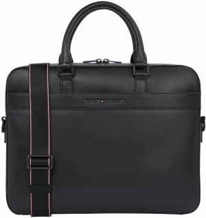 TOMMY HILFIGER Taška na notebook  čierna