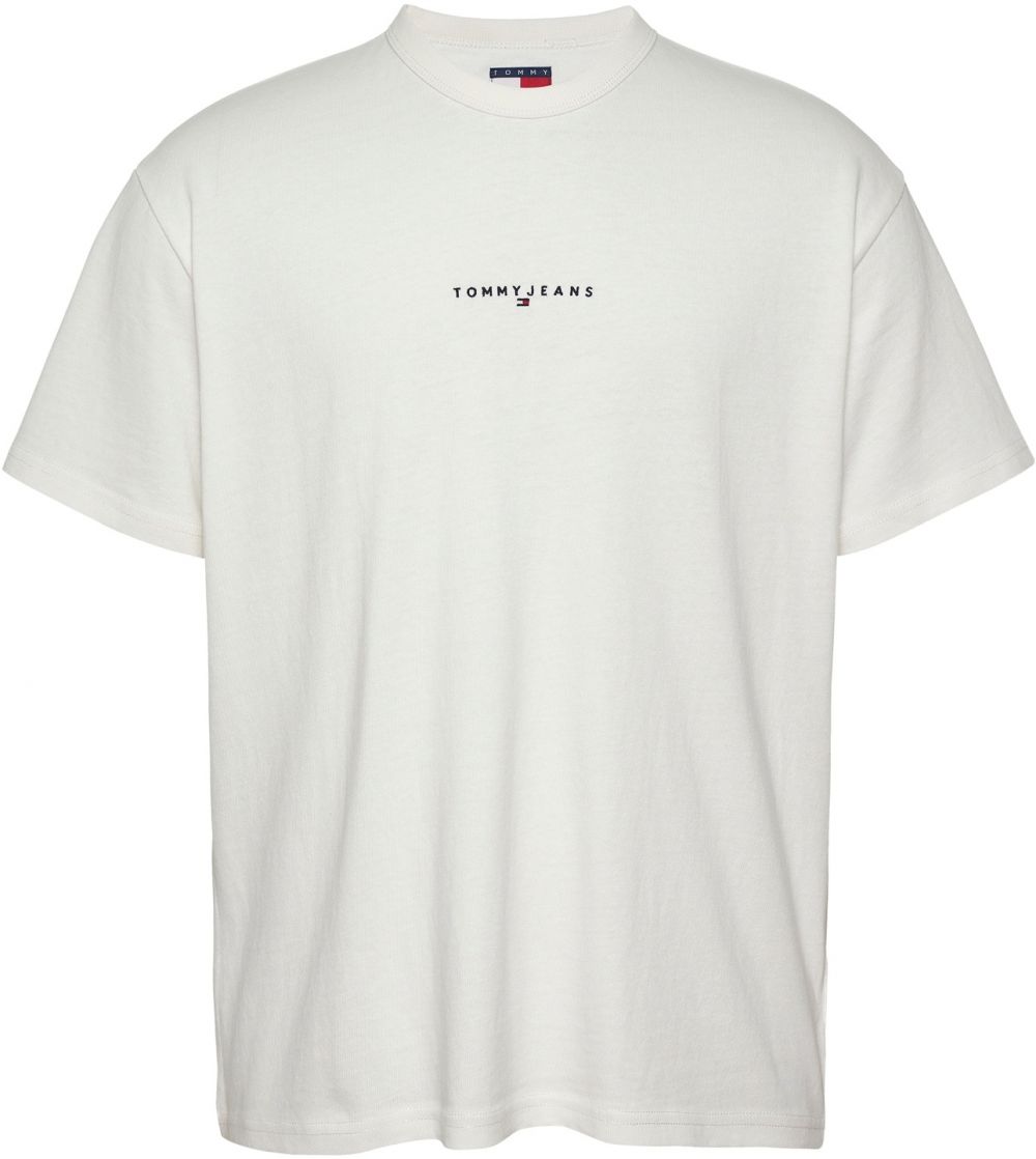 Tommy Jeans Tričko  námornícka modrá / biela