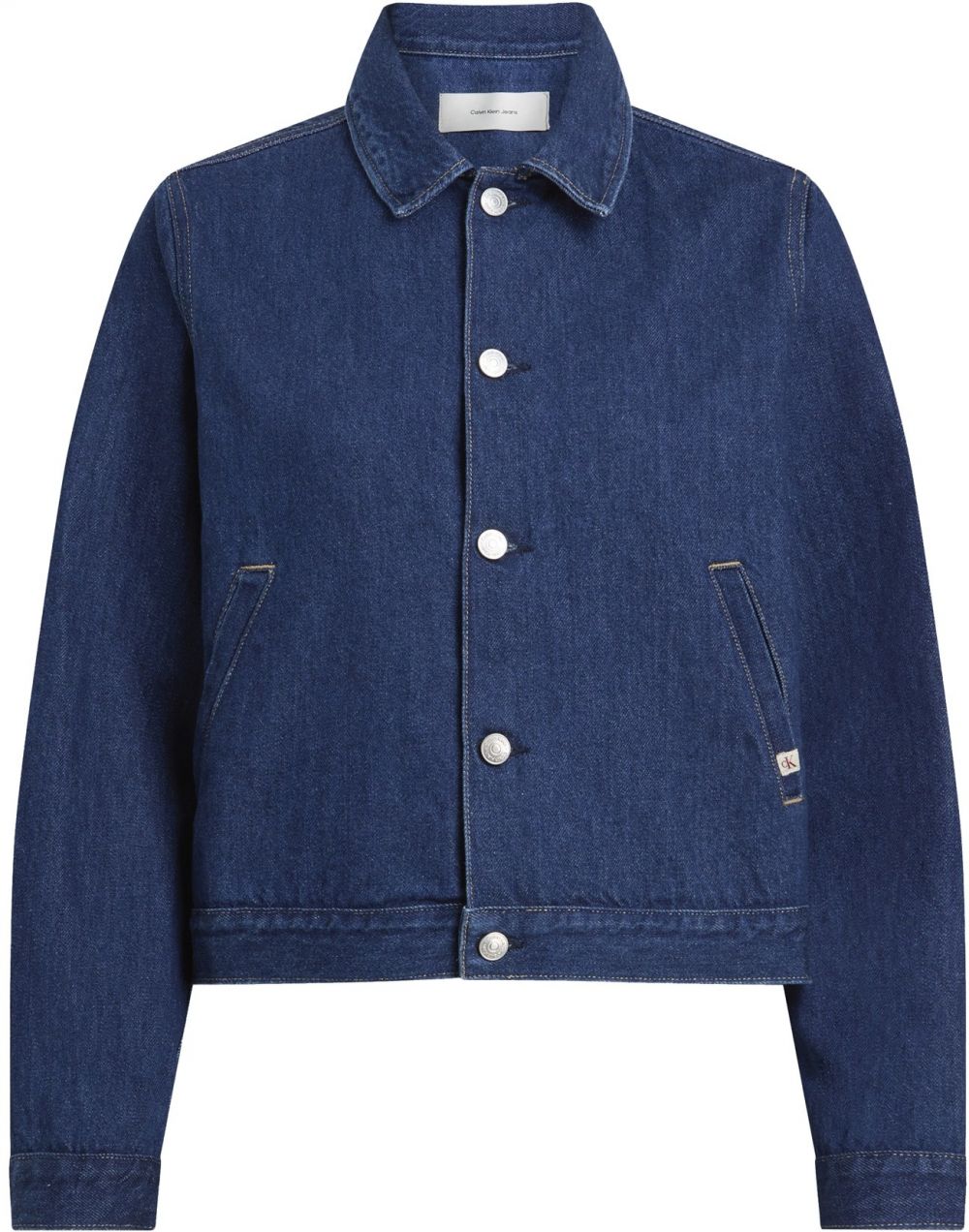 Calvin Klein Jeans Prechodná bunda  tmavomodrá