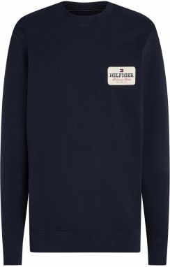 TOMMY HILFIGER Mikina  námornícka modrá / biela