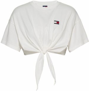 Tommy Jeans Tričko  biela