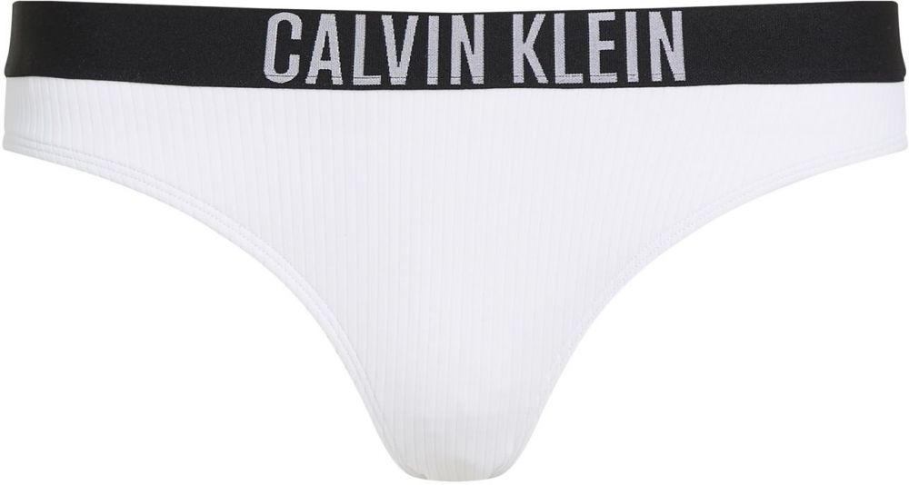 Calvin Klein Swimwear Bikinové nohavičky  čierna / biela