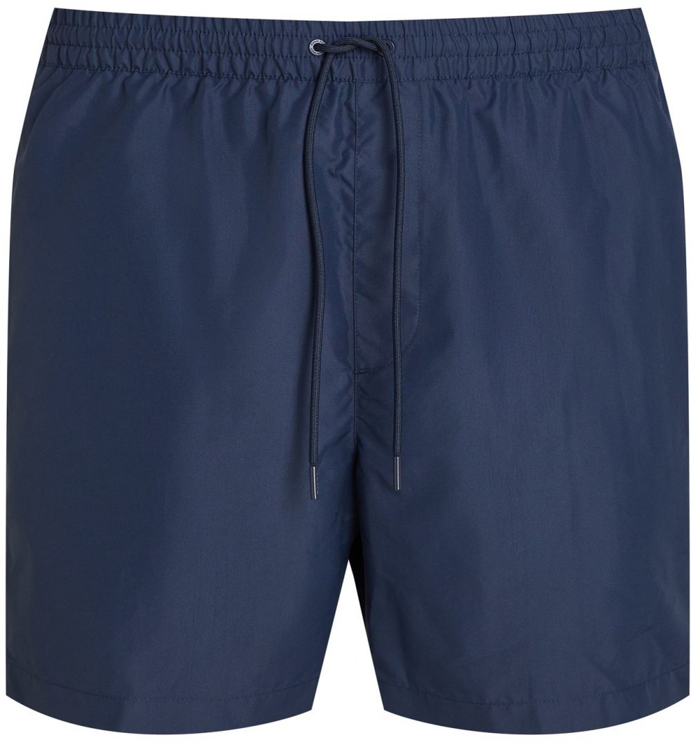 Calvin Klein Swimwear Plavecké šortky  námornícka modrá / biela