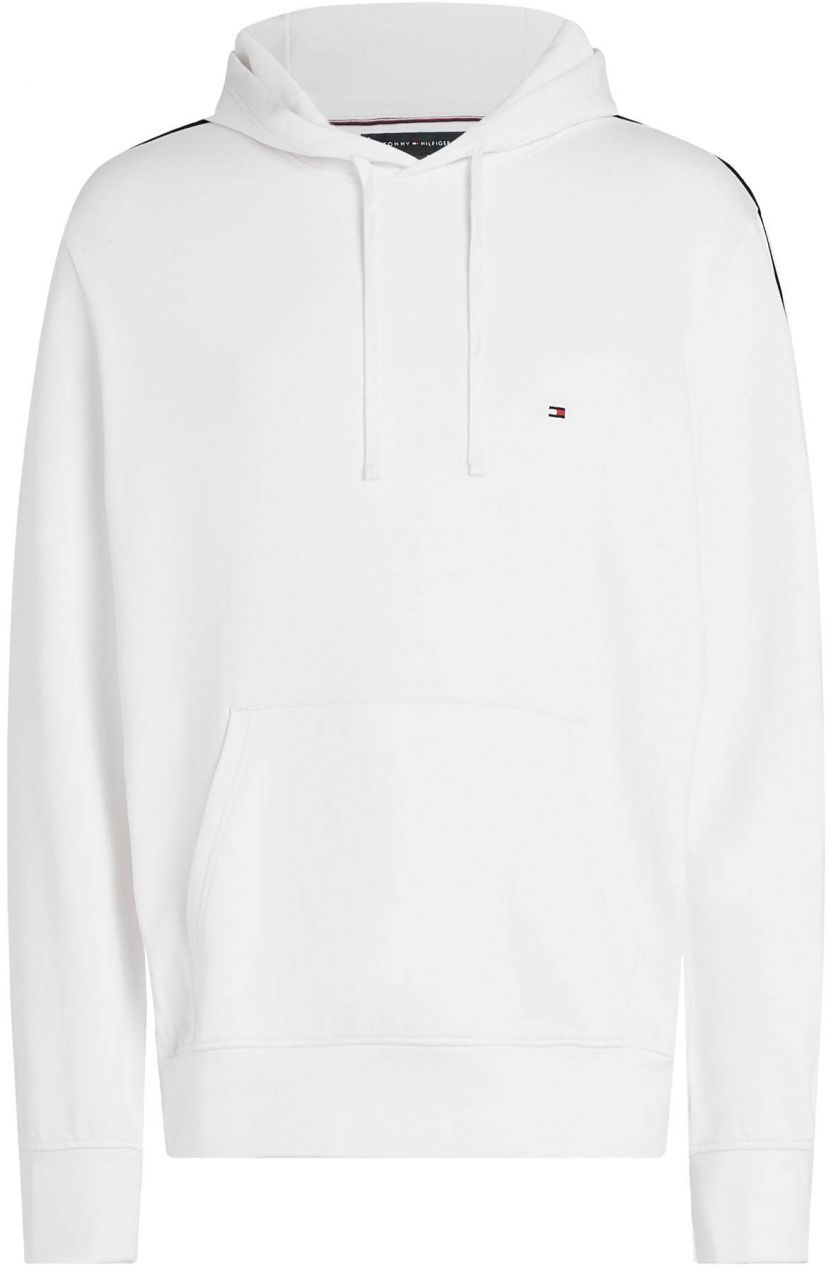TOMMY HILFIGER Mikina  červená / čierna / biela